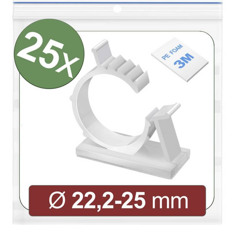 Quadrios Kabelverbinder-Sortiment Quadrios 24CA449 Befestigungssockel selbstklebend 24CA449 Bündel-Ø-Ber, 24CA449 von Quadrios