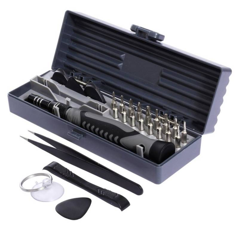 Quadrios Schraubendreher Quadrios 22T019 Elektronik- u. Feinmechanik Schraubendreher-Set von Quadrios