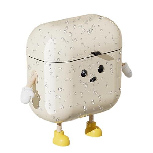 Quaeetyu Küchen-Mülleimer, niedlicher hängender Mülleimer, Abfalleimer in Form einer Cartoon-Figur, Recycling-Mülleimer mit Deckel, Schrank-Mülleimer, Mülleimer für Zuhause und Büros von Quaeetyu