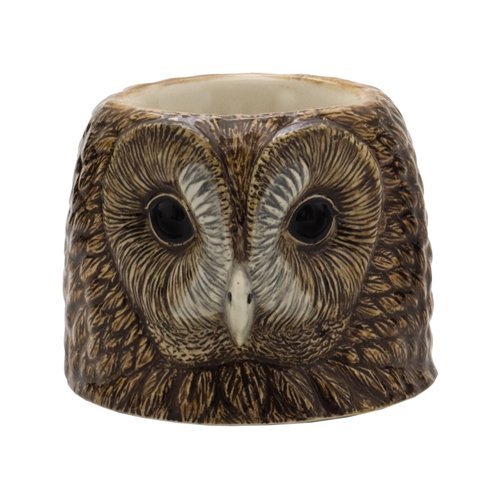 Quail Ceramics Tawny Owl Face Egg Cup by Quail Ceramics von Quail Ceramics