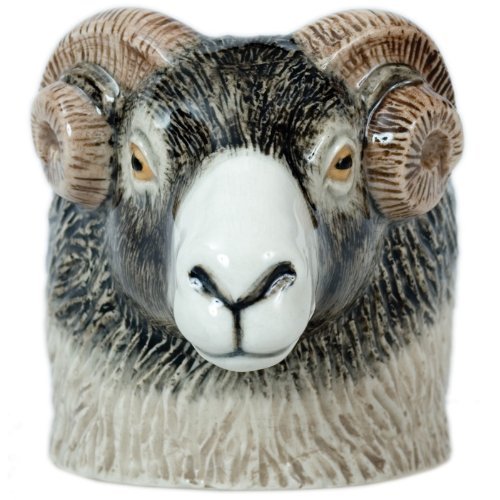 Quail Ceramics SWALEDALE (RAM Face Eierbecher von Quail