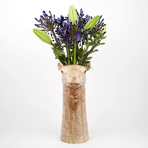 Quail Ceramics Vase, Kamelblüten-Design von Quail