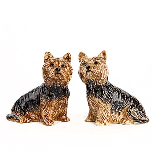 Quail Keramik - Yorkshire Terrier Salz und Pfeffer Quail Keramik - Yorkshire Terrier Salz und Pfeffer von Quail