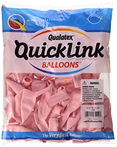 Qualatex Quick Link Latex-Luftballons, 30,5 cm, Rosa von Qualatex