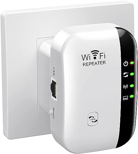 Qualihome WiFi Repeater WiFi Booster 300 Mbps 2,4 GHz Wireless Extender Signalverstärker des Netzwerks mit AP/RP und WPS Funktion, kompatibel mit Allen Internetboxen Qualihome WiFi Repeater WiFi Booster 300 Mbps 2,4 GHz Wireless Extender Signalverstärker des Netzwerks mit AP/RP und WPS Funktion, kompatibel mit Allen Internetboxen von Qualihome