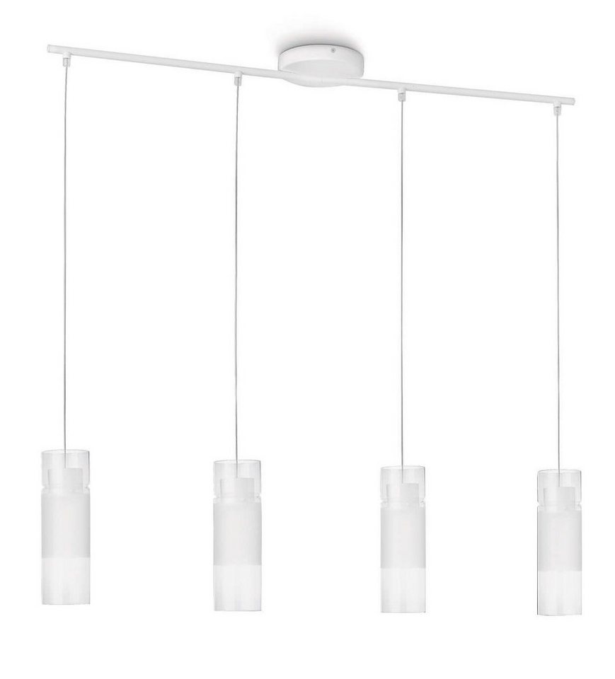 Philips Aufbauleuchte Philips LED Pendelleuchte Aln höhenverstellbar 4x3W Weiss Hängeleuchte von Philips