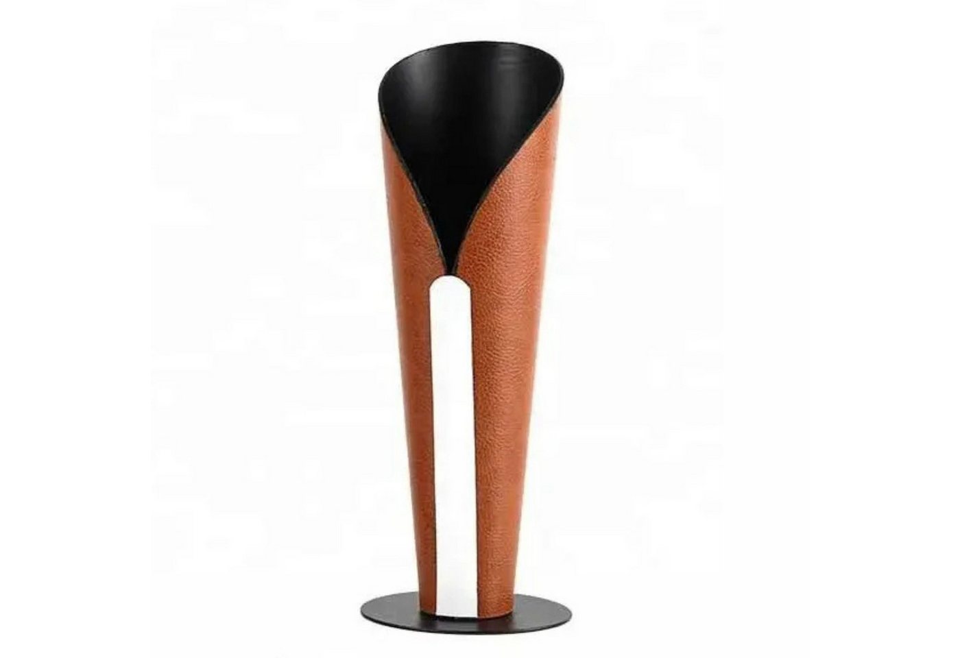 Quality Elegance Dekovase Braun Leder Metall Vase – Stilvolle Moderne Tischdeko Quality Elegance Dekovase Braun Leder Metall Vase – Stilvolle Moderne Tischdeko von Quality Elegance