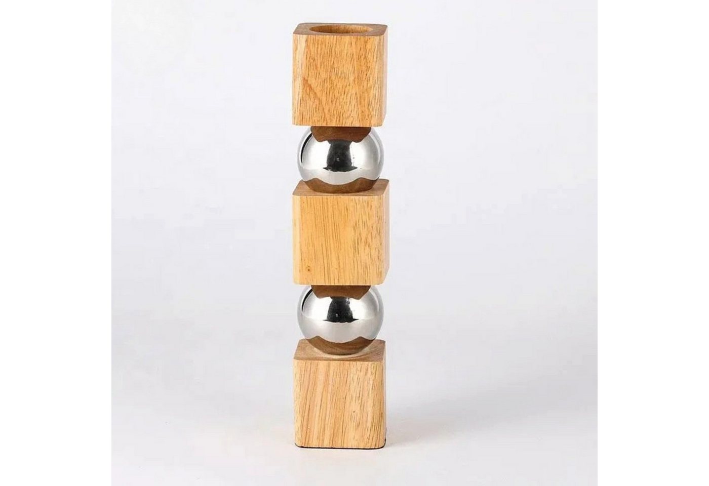 Quality Elegance Dekovase Moderne Metallkugel Holzvase Design Deko Quality Elegance Dekovase Moderne Metallkugel Holzvase Design Deko von Quality Elegance