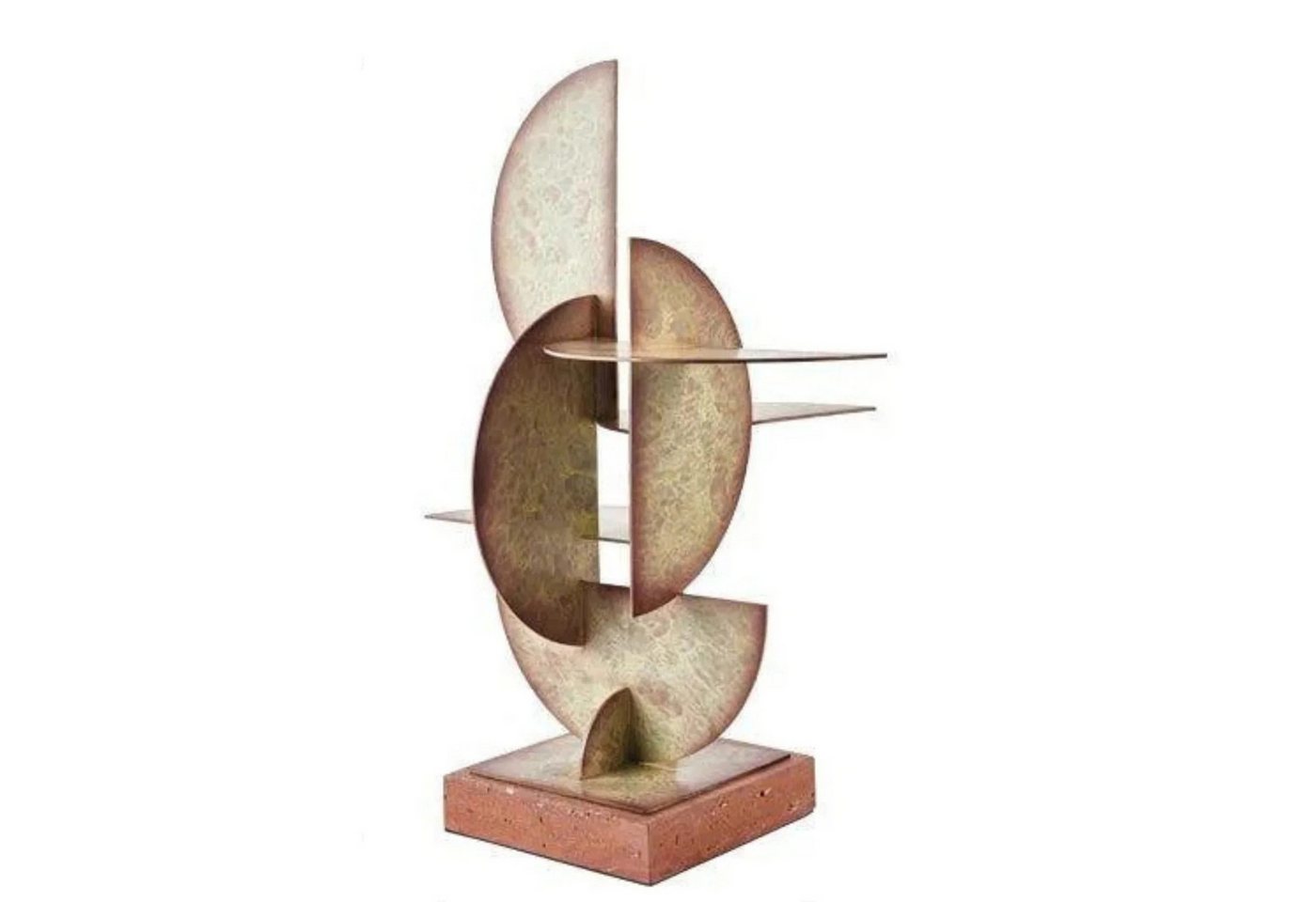 Quality Elegance Skulptur Handgefertigte Eisen-Skulptur im Halbkreis-Design Quality Elegance Skulptur Handgefertigte Eisen-Skulptur im Halbkreis-Design von Quality Elegance
