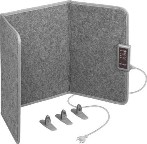 Hochwertiges Heiz-Infrarot-Panel, mobiles, faltbares Heizpaneel – für Arbeitsplätze und Sitzbereiche, gegen kalte Beine, 165 Watt, 3 Heizstufen, einfache Lagerung, faltbares mobiles Infrarot-Panel Hochwertiges Heiz-Infrarot-Panel, mobiles, faltbares Heizpaneel – für Arbeitsplätze und Sitzbereiche, gegen kalte Beine, 165 Watt, 3 Heizstufen, einfache Lagerung, faltbares mobiles Infrarot-Panel von Quality Heating