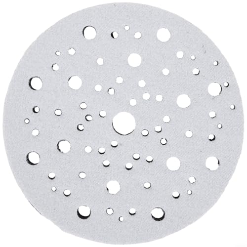 150 mm Schnittstellen-Pads 15,2 cm Durchmesser mit weichem Schwammmaterial und 70 Löchern, geeignet für Schwingschleifer zur Verbesserung des Schleifschneidens und des Kantenschleifens durch von Qualoramall