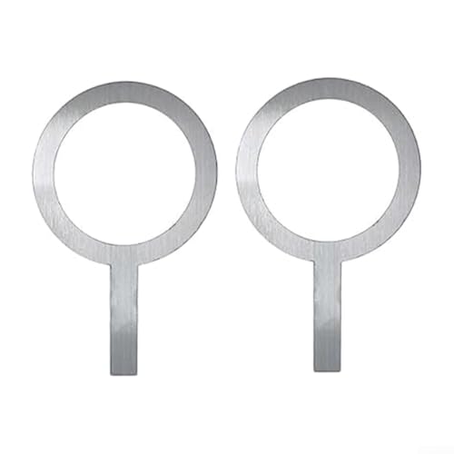 3 Stück Edelstahl-Milchtee-Randdichtungen, kompatibel mit Kaffee- und Backbrenner-Abdeckungen für mehrere Flaschengrößen (50 c) von Qualoramall