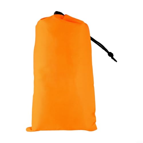Camping Tarp Shelter Zuverlässiger Schutz vor Regen und Sonne für Outdoor-Enthusiasten (Orange 150 x 210 cm) von Qualoramall