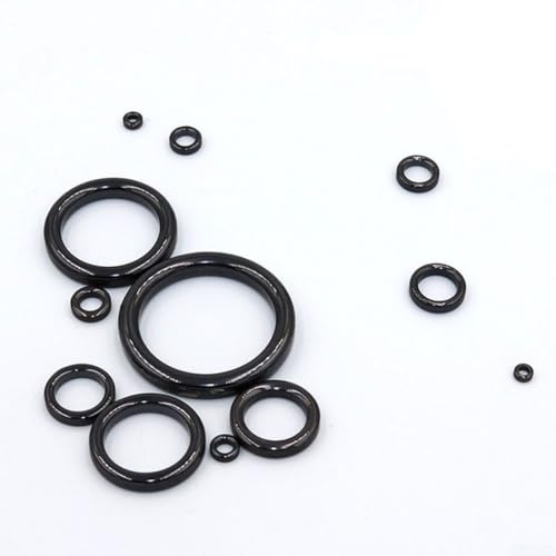 Hochleistungs-Angelruten-Reparatur-Set, 28-teilig, Keramik-Führungsringe für optimale Schnurkontrolle und Haltbarkeit (schwarz) von Qualoramall