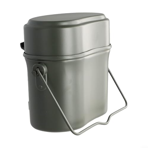 Qualoramall Camping Mess Kits Leichtes Outdoor-Kochgeschirr-Set Tragbares Wandern Mess Kit Nisting Aluminium Me-ss Dose für Rucksackreisen Trekking Picknick Qualoramall Camping Mess Kits Leichtes Outdoor-Kochgeschirr-Set Tragbares Wandern Mess Kit Nisting Aluminium Me-ss Dose für Rucksackreisen Trekking Picknick von Qualoramall