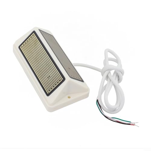 Qualoramall Kabelloser Regensensor, Sonde, 433,92 MHz, RF-Modul mit DC5 V-24 V, verkabelter Option, UV-beständige Schalter, automatische Regenerkennung für Fensteröffner, Smart Switch Integration von Qualoramall