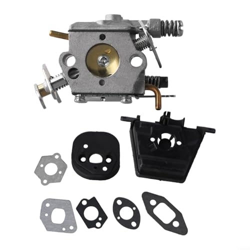 Qualoramall Kettensägenvergaser-Kits Motorvergaser mit Dichtung Lufteinlasskrümmer WT-625 WT-391 C1Q-W9 für Partner 350 351 352 370 371 390 391 401 420 Cat 335 435 436 440 441 von Qualoramall