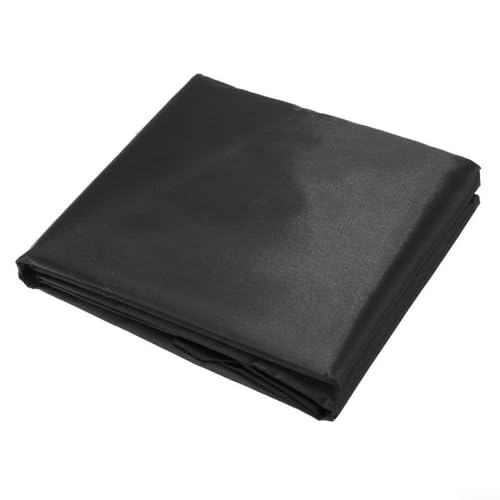 Qualoramall Outdoor-Basketball-Abdeckung 420D 210D Oxford-Gewebe, wasserdicht, staubdicht, Garage, Sportausrüstung, Organizer mit seitlichem Reißverschluss (210D schwarz) von Qualoramall