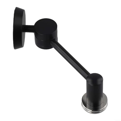 Qualoramall Puck Siebhalter 58 mm 53 mm 51 mm Kaffeefilter-Rack Aluminium Pucks Siebhalter Ständer Magnetisch Coffe-e Puck Screens Halter Ständer für Kaffeemaschinenteile Lagerung (schwarz) von Qualoramall
