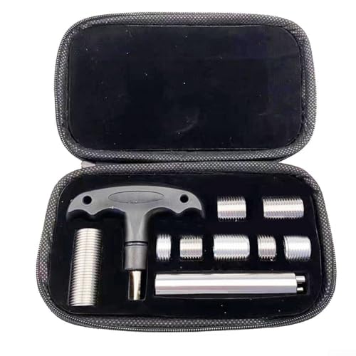 Qualoramall Queue-Gewichts-Schrauben-Set, 8-teilig, Billard-Cu-e-Gewichte, Schrauben-Set, Aluminiumlegierung, Edelstahl, Pool-Queue-Gewichtseinstellungsset mit abnehmbarem Griff-Werkzeug Qualoramall Queue-Gewichts-Schrauben-Set, 8-teilig, Billard-Cu-e-Gewichte, Schrauben-Set, Aluminiumlegierung, Edelstahl, Pool-Queue-Gewichtseinstellungsset mit abnehmbarem Griff-Werkzeug von Qualoramall