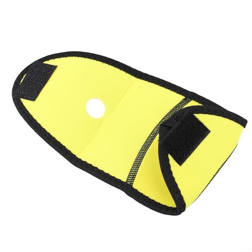 Qualoramall Tauchregler Abdeckungen Neopren Nylon Staub Stoßschutz Abdeckung Tauchen Regler Abdeckung Scuba Second Stage Regulator Schutzhüllen Tauchzubehör (Gelb) von Qualoramall