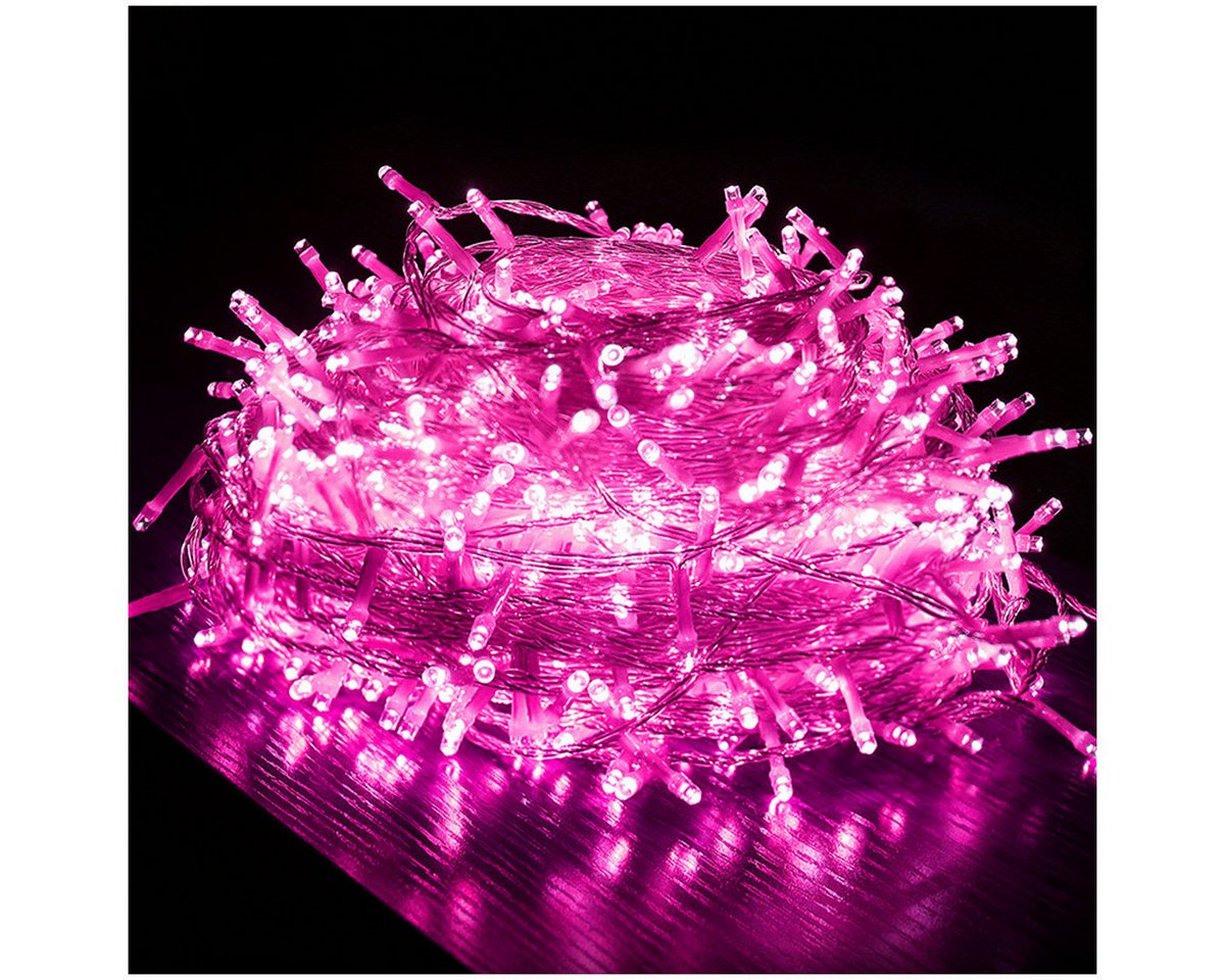 Qualra Lichterkette 10M 100LEDs Lichterkette Innen Außen Strom Weihnachtsbeleuchtung, 8 Modi Wasserdicht Lichtkette für Party Garten Qualra Lichterkette 10M 100LEDs Lichterkette Innen Außen Strom Weihnachtsbeleuchtung, 8 Modi Wasserdicht Lichtkette für Party Garten von Qualra
