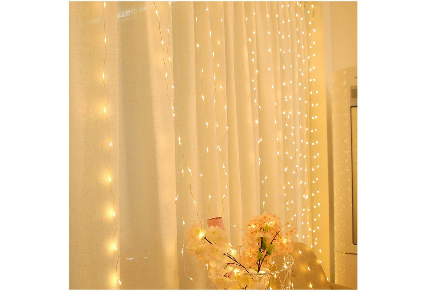 Qualra Lichterkette 2/4 Stück Lichterkette 10/20/30/40/50/100 LEDs Weihnachtslichterkette, 1-10m Batterie LED Lichterkette Qualra Lichterkette 2/4 Stück Lichterkette 10/20/30/40/50/100 LEDs Weihnachtslichterkette, 1-10m Batterie LED Lichterkette von Qualra