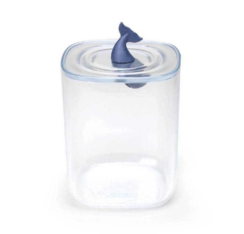 Qualy Design Aufbewahrungsdose Polar Ocean Container (Kunststoff, mit "Eisbär" oder "Wal" im Deckel), ca. 9 x 9 x 11 cm von Qualy Design