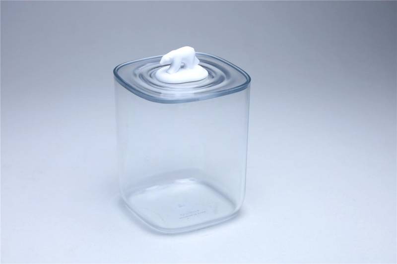 Qualy Design Aufbewahrungsdose Polar Ocean Container (Kunststoff, mit "Eisbär" oder "Wal" im Deckel), ca. 9 x 9 x 11 cm von Qualy Design