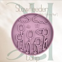 Slowfeeder - Tulip | Anti-Schling-Napf Schleckmatte Slowfeeder - Tulip | Anti-Schling-Napf Schleckmatte von QuanaAndMeDesigns