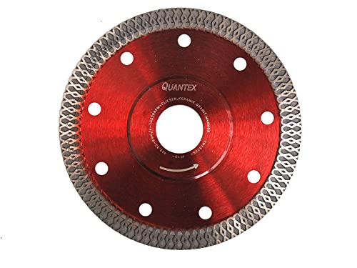 2 Stück Diamant Trennscheibe extra dünn Durchmesser 115 mm für extra harte Fliesen Steinzeug Naturstein Winkelschleifer 2 Stück Diamant Trennscheibe extra dünn Durchmesser 115 mm für extra harte Fliesen Steinzeug Naturstein Winkelschleifer von Quantex