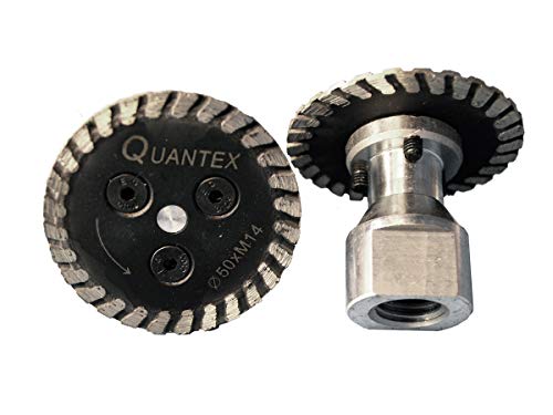 Diamant Trennscheibe mit Flansch M14 Durchmesser 50 mm von Quantex