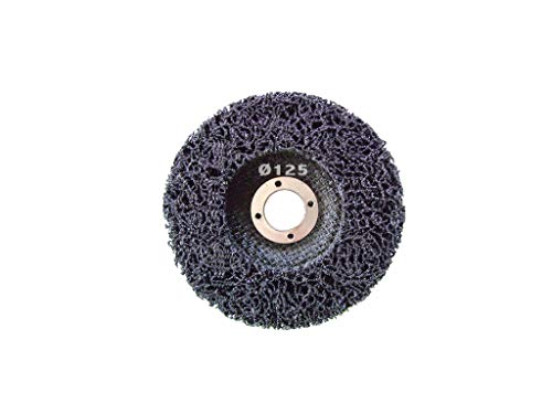 Reinigungsscheibe Grobreinigungsscheibe CSD Ø 125mm CBS für Winkelschleifer Clean Strip Disc Nylongewebescheibe von Quantex