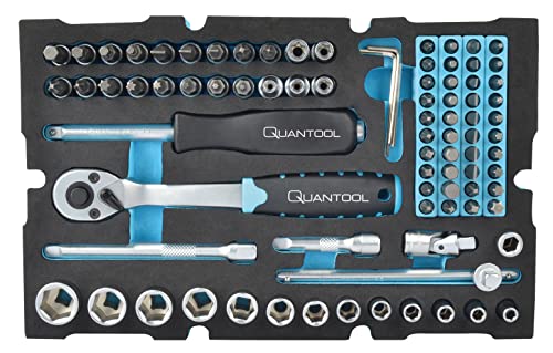 Quantool Q25002 Steckschlüsselsatz 85-teilig – passend zu L-Boxx Mini Quantool Q25002 Steckschlüsselsatz 85-teilig – passend zu L-Boxx Mini von Quantool