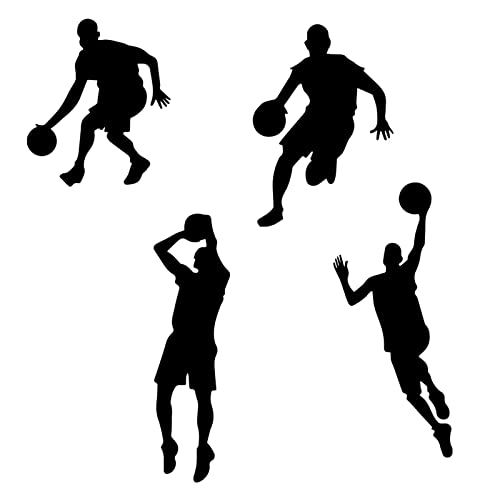 Basketball-Wandtattoo, Sport-Stil, abnehmbare Vinyl-Sportball-Wandtapete für Kinderzimmer, Schlafzimmer, Schule, Basketball-Enthusiasten von Quanyuchang