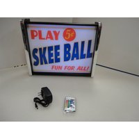 Skee-Kugel-5 Cent-Led-Anzeige-Leuchtreklame-Box Zu Spielen von QuarterEaterCabinets