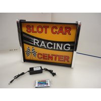 Slot Car Racing-Center-Led-Anzeige Licht Zeichen-Box von QuarterEaterCabinets