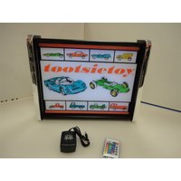 Tootsie-Spielzeug-Led-Anzeige-Leichte Zeichen-Box von QuarterEaterCabinets