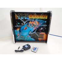 Zeitmaschine Pinball Head Led Display Leuchtkasten von QuarterEaterCabinets