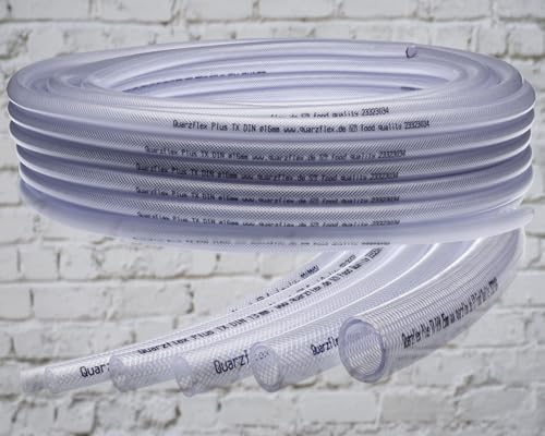 Quarzflex® Druckluftschlauch Kompressorschlauch Gewebeschlauch Lebensmittelschlauch 4 mm bis 38 mm Innen (6 mm Innen) von Quarzflex