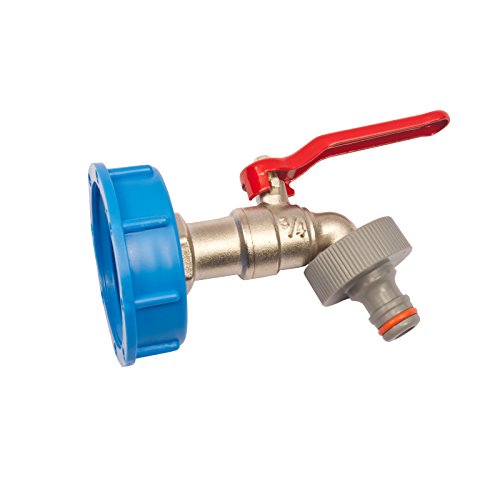Quarzflex® IBC Adapter mit Auslaufhahn Klick von Quarzflex