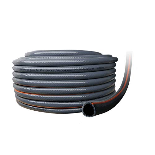 Quarzflex® Profi Wasserschlauch Grau 3-lagig "Made in Germany" Top Qualität (1 Zoll (25mm) 50 Meter von Quarzflex