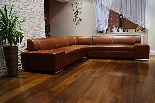 Quattro Meble Ecksofa London II RE 277 x 247 Braunes Echtleder Sofa Couch mit Schlaffunktion, Bettkasten Leder Antique Tabac Ledersofa Echt Leder Eck Couch Ledermöbel große Farbauswahl Quattro Meble Ecksofa London II RE 277 x 247 Braunes Echtleder Sofa Couch mit Schlaffunktion, Bettkasten Leder Antique Tabac Ledersofa Echt Leder Eck Couch Ledermöbel große Farbauswahl von Quattro Meble
