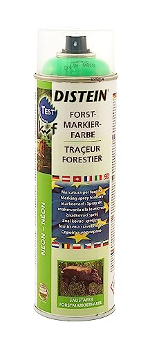 QUEBAg Distein Neon-Forstmarkierfarbe Signierspray Forstspray Markierungsspray | 500 ml-Sprühdose (grün) von QUEBAg