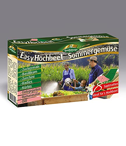 Quedlinburger Easy Hochbeet Sommergemüse,1 Set von Quedlinburger