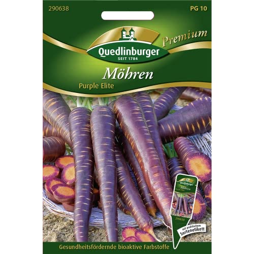 Möhren "Purple Elite",1 Portion von Quedlinburger