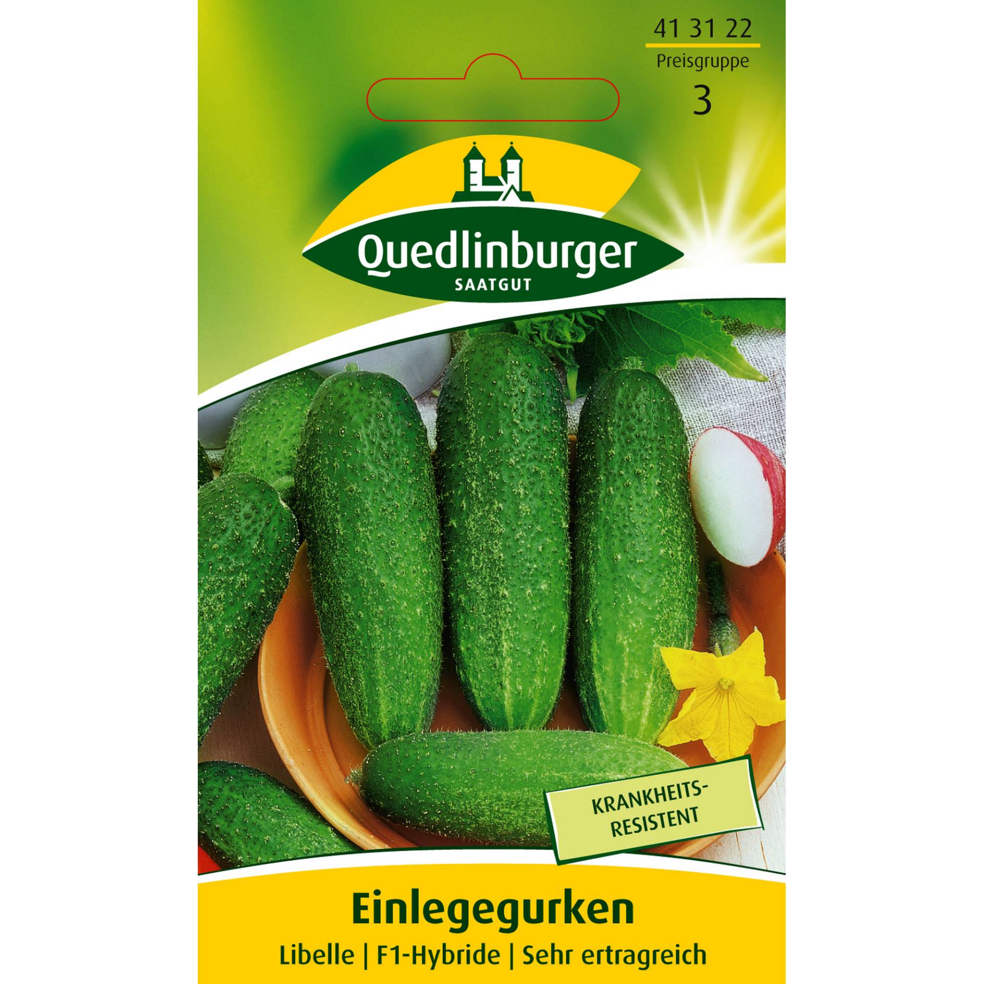 Quedlinburger Einlegegurke 'Libelle' von QUEDLINBURGER