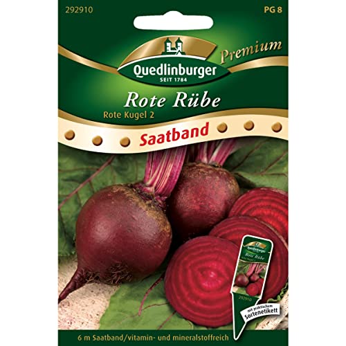 SB Rote Bete, Rote Kugel 2 von Quedlinburger SAATGUT