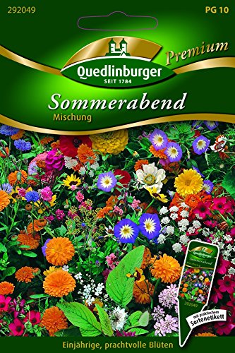 Sommerabend Mischung QLB Premium Saatgut Blumen einjährig von Quedlinburger