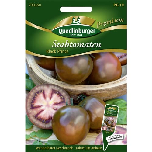 Quedlinburger Stabtomaten Black Prince,1 Portion von Quedlinburger